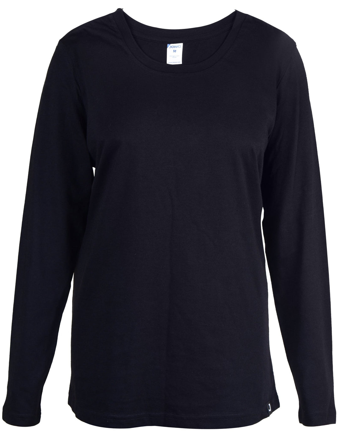 Joyya - T-shirt | Women Long Sleeve - T-Shirt - Black - JOYYA BLANK - T - WLC6 - BK - AXS