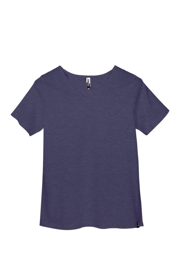 Joyya - T-shirt | Women V Neck - T-Shirt - Midnight Navy Biblend - MADE TO ORDER - MTW2C16 - NA - MN