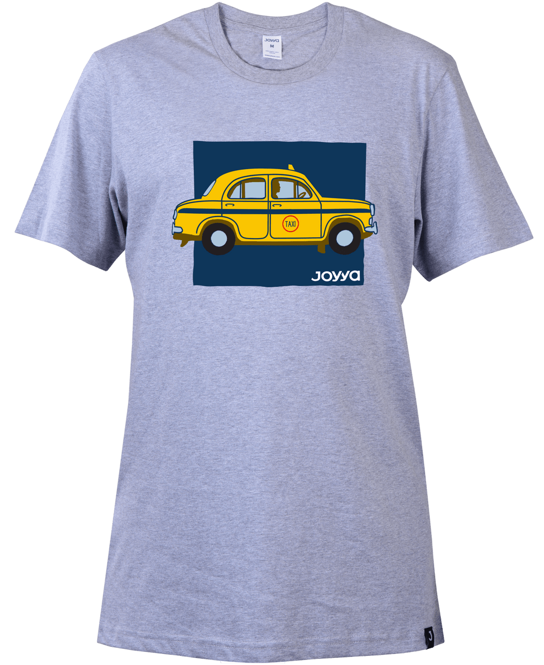 Joyya - Yellow Taxi T-shirt | Unisex Short Sleeve - T-Shirt - Front - JOYYA COLLECTION - 