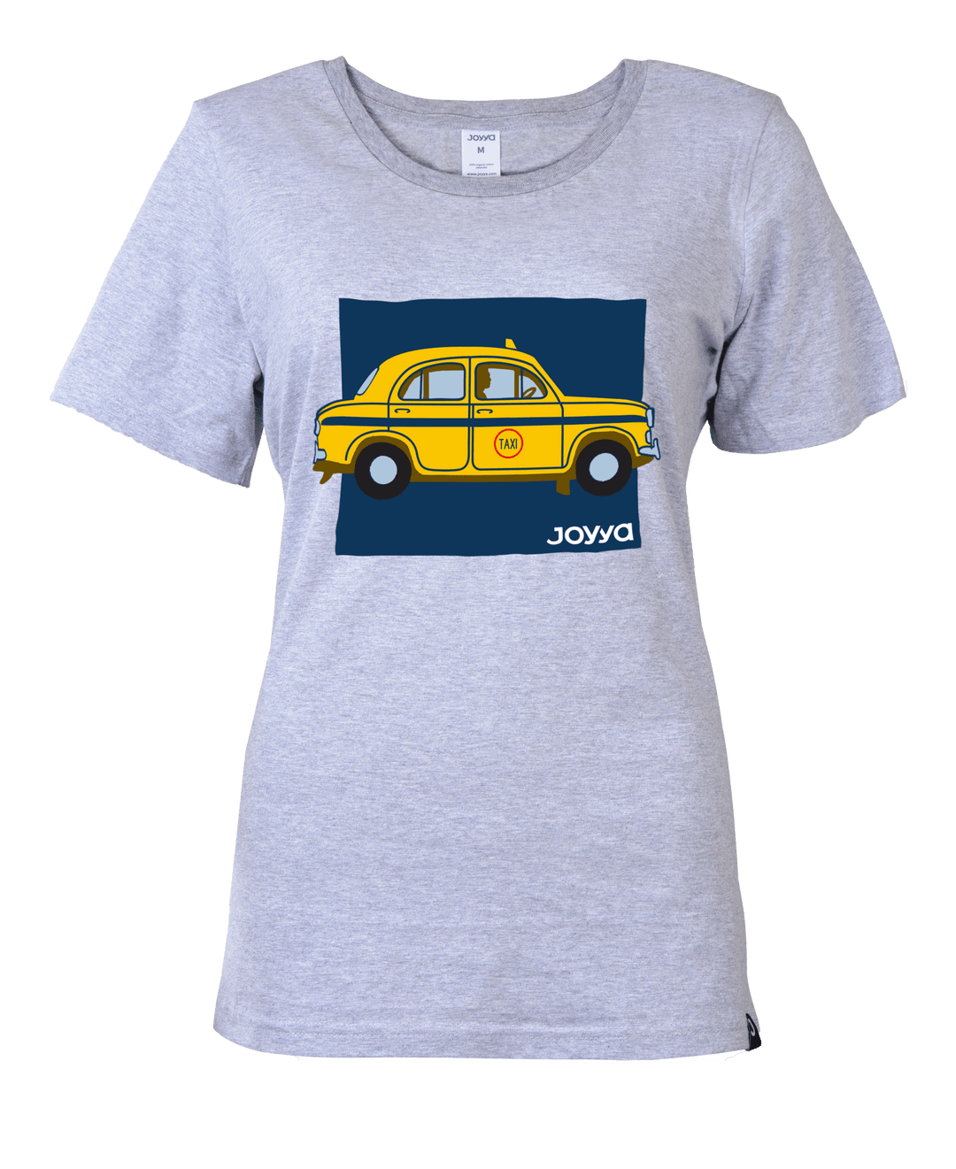 Joyya - Yellow Taxi T-shirt | Women Short Sleeve - T-Shirt - Front - JOYYA COLLECTION - 