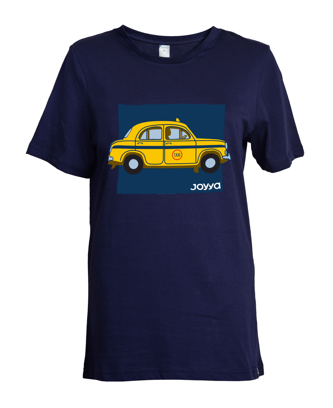 Joyya - Yellow Taxi T-shirt | Women Short Sleeve - T-Shirt - Front - JOYYA COLLECTION - 