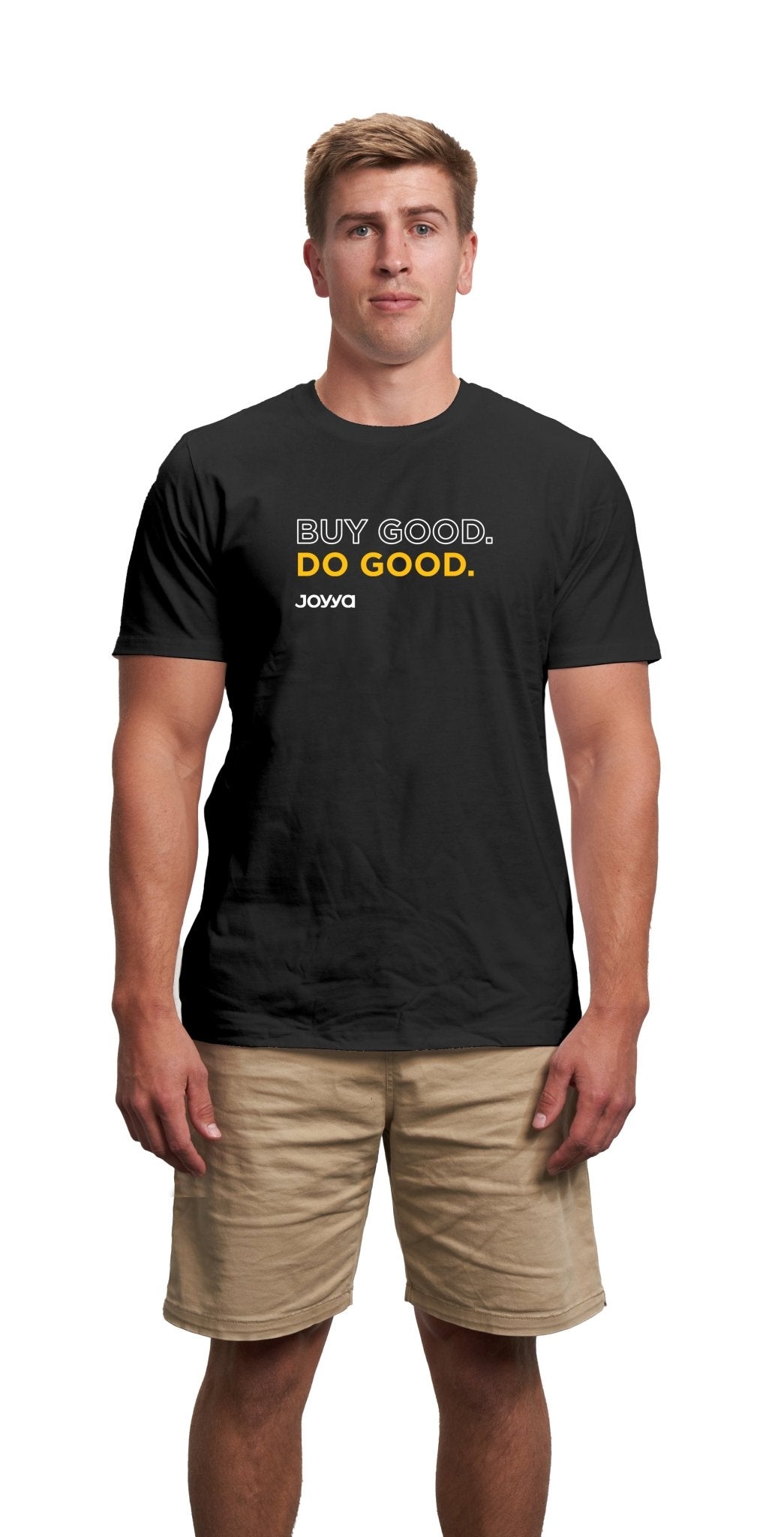 Joyya - Buy Good Do Good T-shirt - T-Shirt - XS - JOYYA COLLECTION - PBGTU1-XS-110700