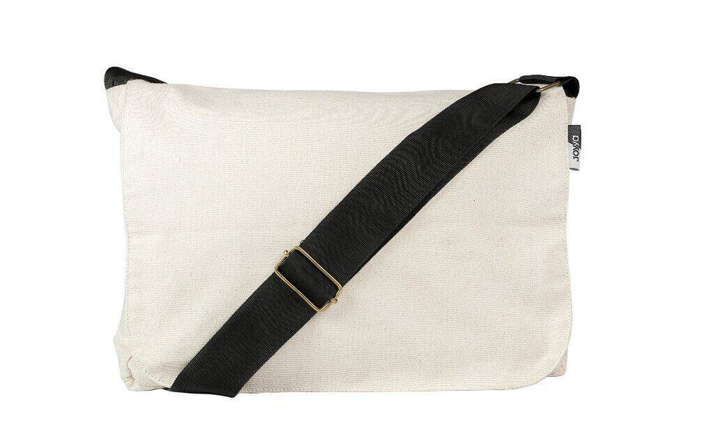 Cotton Canvas Cross-Body Shoulder Strap Messenger Bag Wholesale