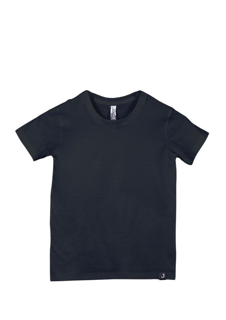 Joyya - T-shirt | Kids Short Sleeve - T-Shirt - Black - JOYYA BLANK - BTK1C16-02-190303