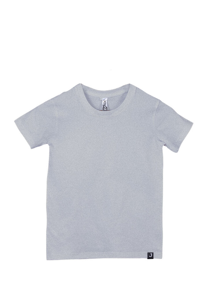 Joyya - T-shirt | Kids Short Sleeve - T-Shirt - Grey - JOYYA BLANK - BTK1C16-02-144102