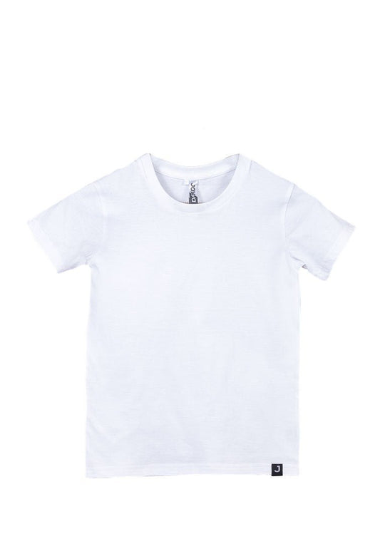 Joyya - T-shirt | Kids Short Sleeve - T-Shirt - White - JOYYA BLANK - BTK1C18-02-110700