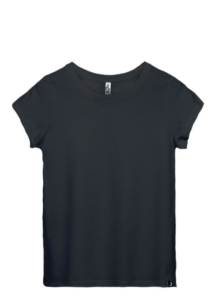 Joyya - T-shirt | Women Cap Sleeve - T-Shirt - Black - JOYYA BLANK - BTW3C16-1S-190303
