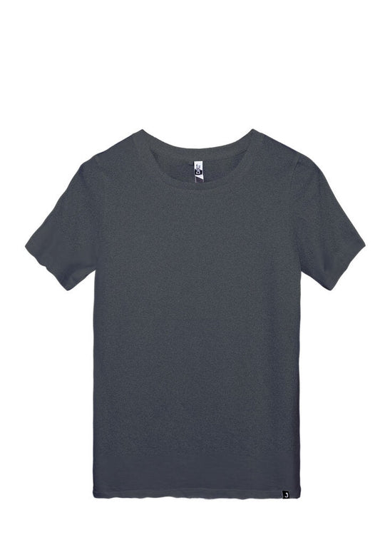 Joyya - T-shirt | Women Short Sleeve - T-Shirt - Grey - JOYYA BLANK - BTW1C16-1S-144102