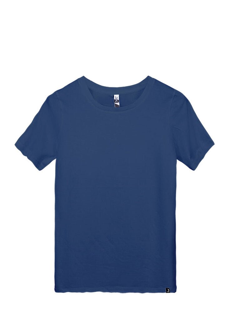 Joyya - T-shirt | Women Short Sleeve - T-Shirt - Navy - JOYYA BLANK - BTW1C16-1S-194029