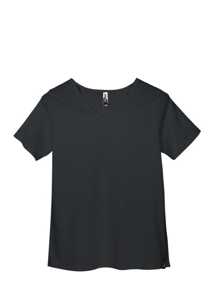 Joyya - T-shirt | Women V Neck - T-Shirt - Black - JOYYA BLANK - BTW1C18-1S-110700